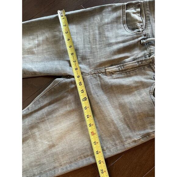 Ralph Lauren Double RL RRL Stretch High Skinny Distressed Grey Jeans 30 Denim - Picture 16 of 16